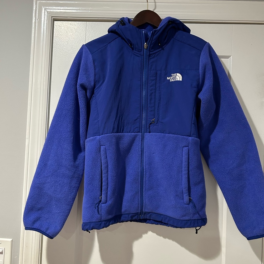 The north face woman fleece jacket-M